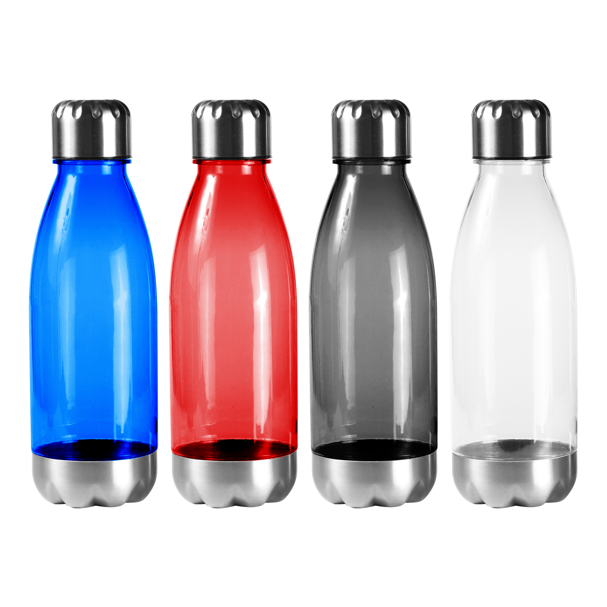 BOTELLA CON TAPA Y BASE DE ALUMINIO CAPACIDAD DE 500 ML E527